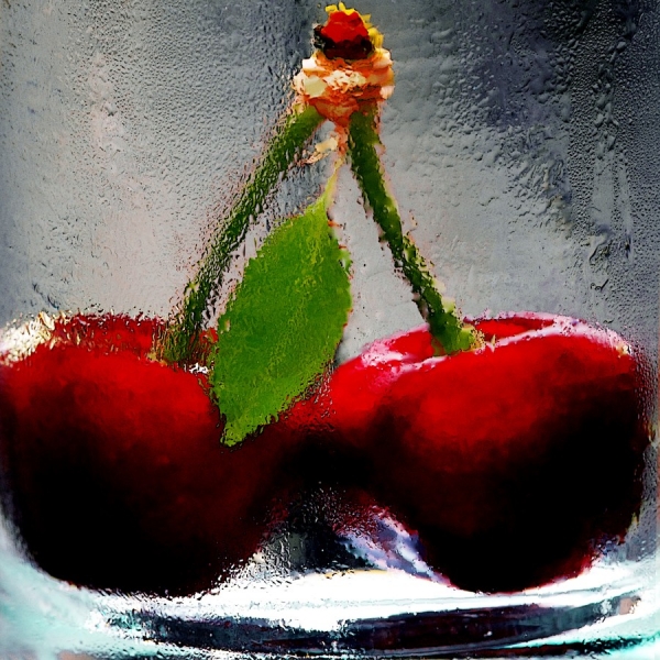 Photograph Michel Bochet Merand Cherries on One Eyeland